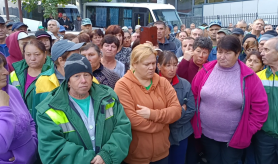 Noi proteste în Capitală. Angajații Spații Verzi se plâng de salarii mici